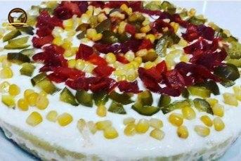 Garnitürlü Patates Salatası