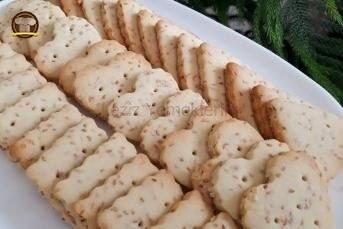 Susamlı Nefis Kurabiye