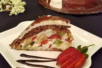 Meyveli Kubbeli Pasta