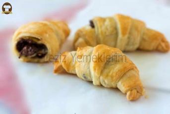 Çikolatalı Kolay Kruvasan