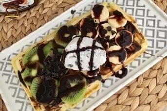 Ev Yapımı Waffle
