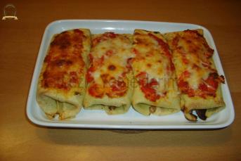 Mantarlı Tavuklu Krep