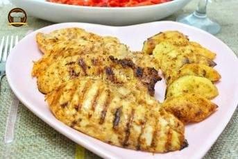 Soslu Izgara Tavuk (Pamuk Gibi)