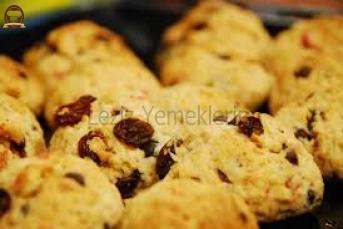 Üzümlü Cevizli Kurabiye