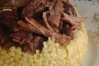 Etli Zerdaçallı Bulgur Pilavı