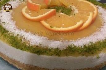 Portakallı Yalancı Cheesecake Tarifi