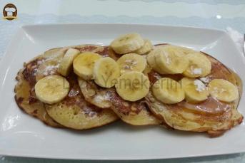 Ballı Muzlu Krep (Pankek)