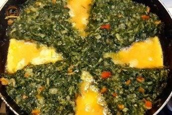 Yumurtalı Ispanak Kavurması