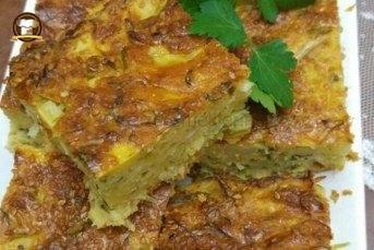 Pırasalı Mısır Unlu Kek