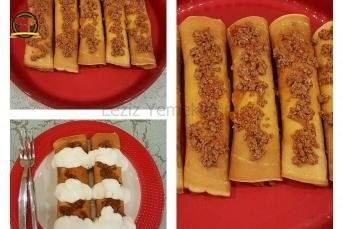 Kıymalı Krep Sarma