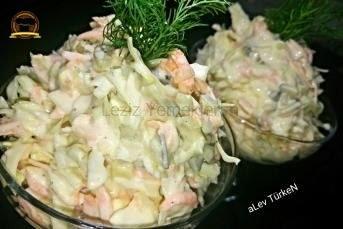 Kfc Tadında Coleslaw Salata