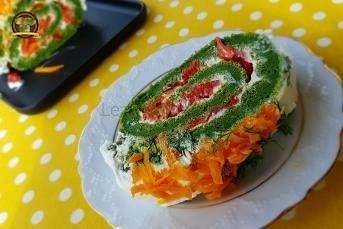 Ispanaklı Tuzlu Rulo