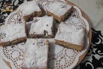 Bisküvi Tabanlı Elmalı Kek