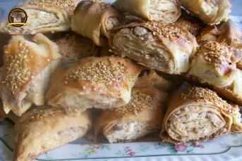 Peynirli Ve Cevizli Çörek