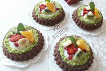 Meyveli Mini Tart Kekler