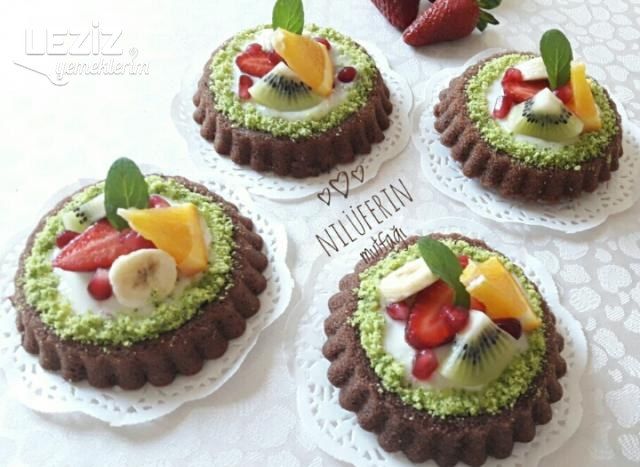 Meyveli Mini Tart Kekler