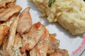 Kremalı Tavuk Tarifi