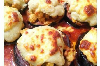 Tavuklu Beşamel Soslu Patlıcan