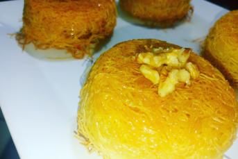 Muffin Kalıbında Kolay Porsiyon Kadayıf