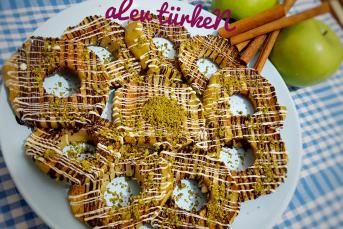 Pratik Donut Şeklinde Elma Tatlısı