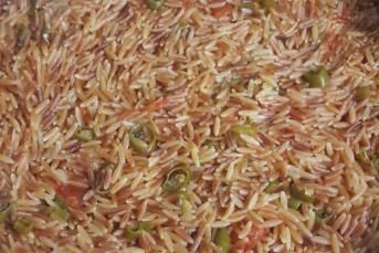 Sebzeli Şehriye Pilavı