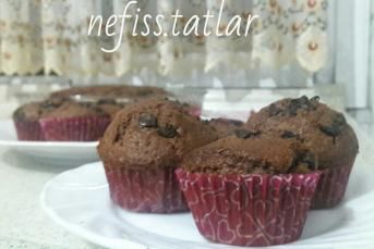 Portakallı Çikolatalı Muffin