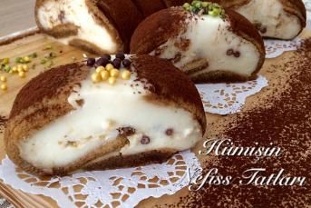 Kahveli Kedidili Rulo Pasta