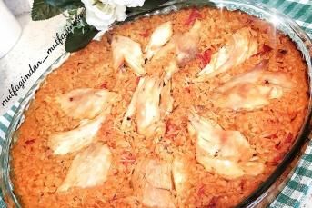 Bulgurlu Tavuk Kapama Pilavı