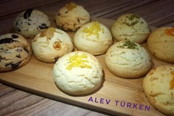 Şipşak Çay Saati Kurabiyesi (Tek Hamur 5 Farklı Tat)