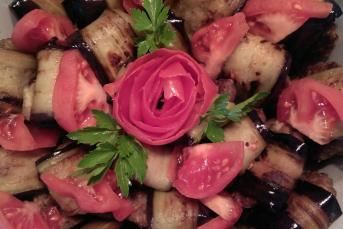 Köfteli Patlıcan Sarma