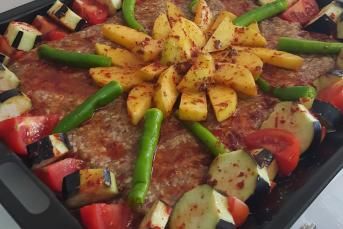 Tepsi Kebabı Yapılışı