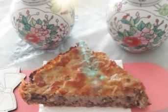 İçli Köfte Tadında Kaşarlı Kek