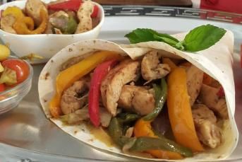 Tavuklu Dürüm Fajita