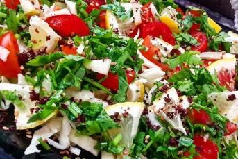 Susamlı Lahana Salatası