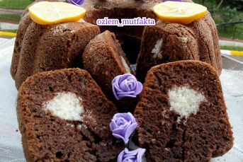 Hindistan Cevizi Dolgulu Kek