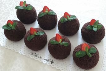 Çilekli Köstebek Pastacıklar