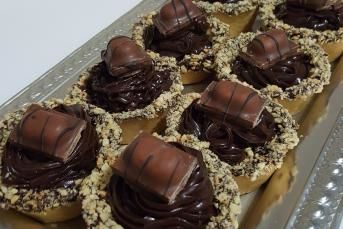 Çikolatalı Minik Tartlar