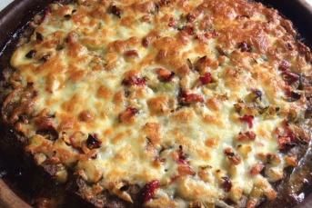 Patlıcanlı Kaşarlı Köfte