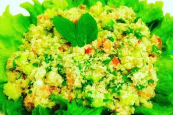 Bulgurlu Yaz Salatası