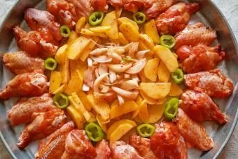 Patatesli Tavuk Kanat