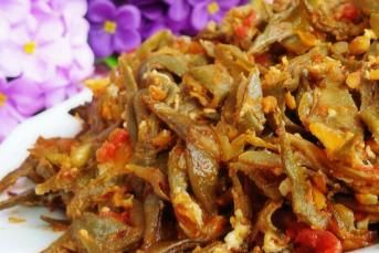 Kurutulmuş Yeşil Fasülye Kavurması