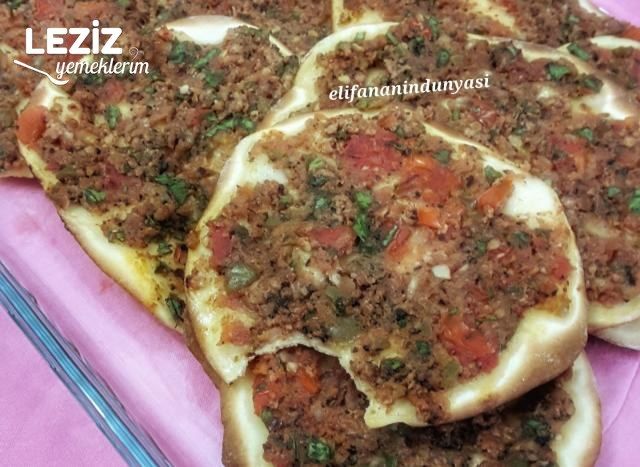 Ev Yapımı Fındık Lahmacun