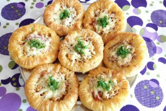 Tavuklu Çanak Börek