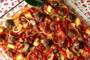 Fırında Sebzeli Köfte