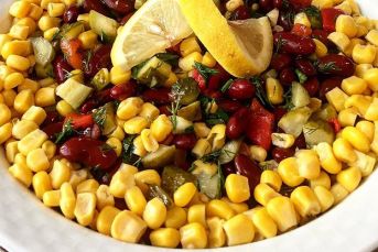 Meksika Fasulyesi Salatası Tarifi