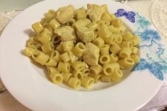 Tavuklu Körili Makarna