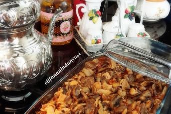 Tavuk Etli Mantar Sote