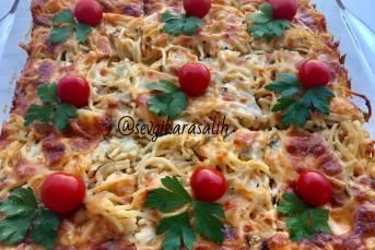 Bol Peynirli Fırın Makarna (Börek Tadında)