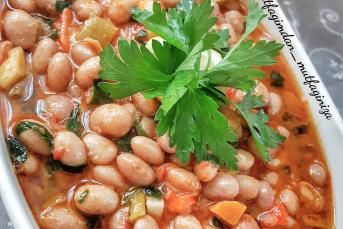 Zeytinyağlı Barbunya Pilaki