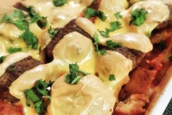 Pideli Cheddarlı Köfte